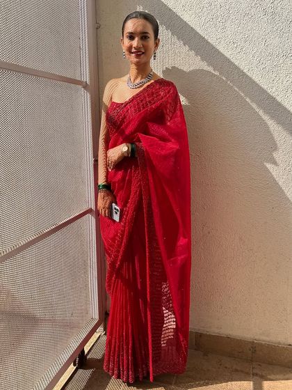 Modern & Fusion Saree Styles photo 53