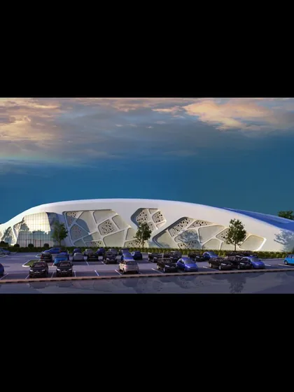 This is our conceptual design for a cultural center in Bodh Gaya, inspired by the sacred Bodhi Tree. The futuristic form is designed to create a sensory journey for visitors, with spaces that evoke a feeling of enlightenment, connecting the past with a forward looking vision.