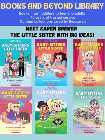 Meet Karen Brewer, the spunky seven-year-old star of the "Baby-Sitters Little Sister" series. These fun, relatable graphic novels are perfect for young readers transitioning from picture books to chapter books, helping them build confidence along the way.
