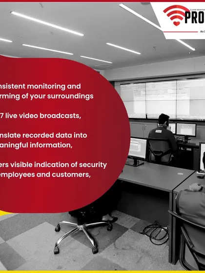 We are the powerhouse that backs up businesses. Our AI-driven alarm, monitoring, and rapid response system improves brand value and customer loyalty by ensuring seamless and error-free security execution.