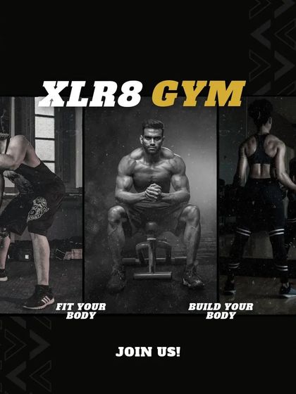 Fit Your Body, Build Your Body, Join Us! A collage showing the different aspects of training we offer.