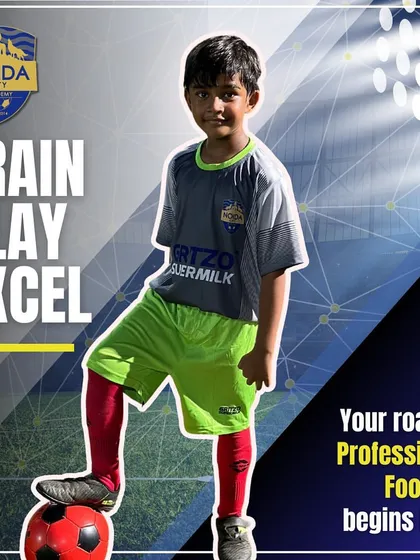 Train, Play, Excel. Your road to professional football begins right here with us at Noida City Football Academy. Join the pride.
