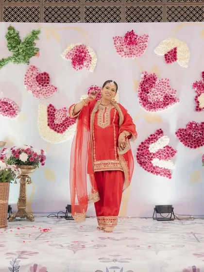 There is a special kind of magic in traditional ceremonies. For this Godh Bharai, I used fresh lotus and other beautiful flowers to create a backdrop that was both sacred and stunning, honoring timeless rituals with grace and elegance.