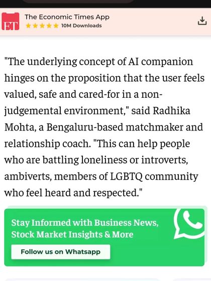 Radhika Mohta - Matchmaking & Dating Coaching As Seen In: Press Features photo 20