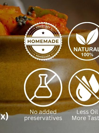 My promise to you: homemade, 100% natural, no added preservatives, and less oil for more taste. These are the principles I follow for every pickle I make.