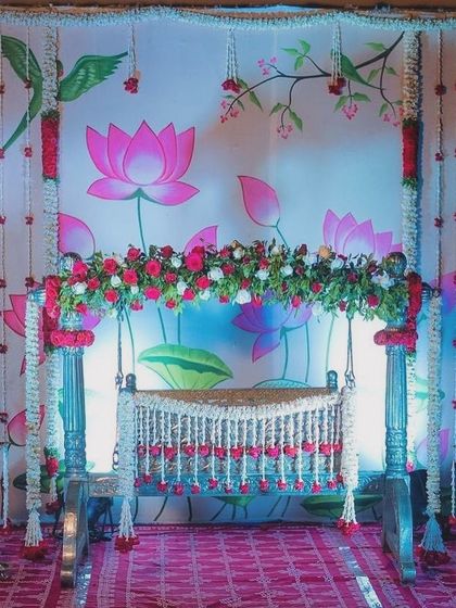 Dream Decor - Traditional & Ceremonial Decor Baby Blessings: Seemantha & Naming Ceremonies photo 25
