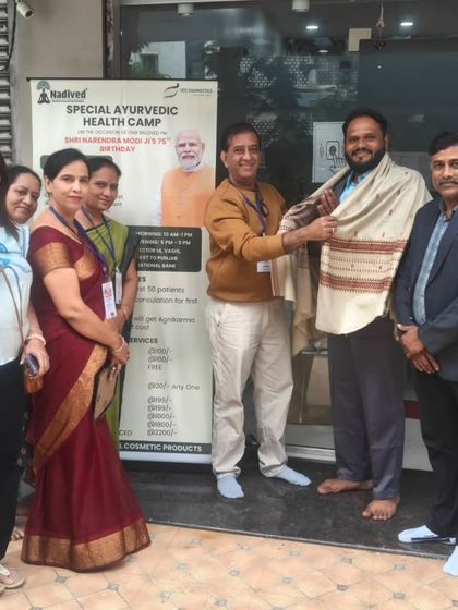 During our Special Ayurvedic Health Camp, I was humbled to be felicitated for my contributions to society in the field of Ayurveda. Moments like these inspire me to work even harder.