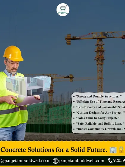 We provide concrete solutions for a solid future. Our civil construction services deliver strong, durable, and custom-designed structures that add value to every project and support community growth.