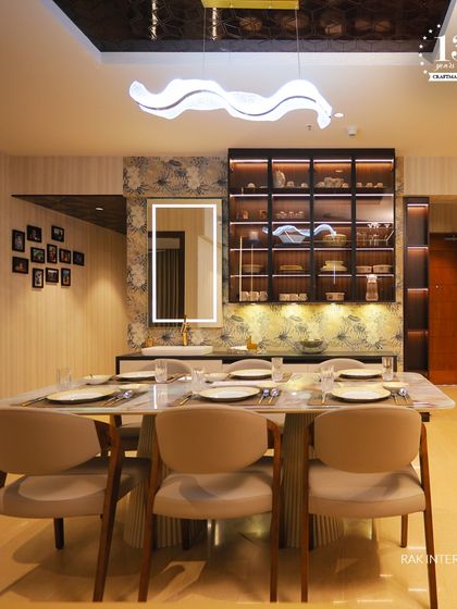 RAK Interiors - Home Renovation Services Elegant Living & Dining Spaces photo 7