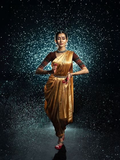 An experimental shoot exploring the interaction of dance and water. The resulting image has a divine, ethereal quality, like a sculpture coming to life.