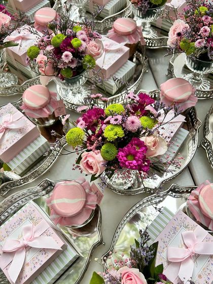 Another view of our beautiful celebration favours, showcasing how we can tailor our gifting solutions to match your event's theme.