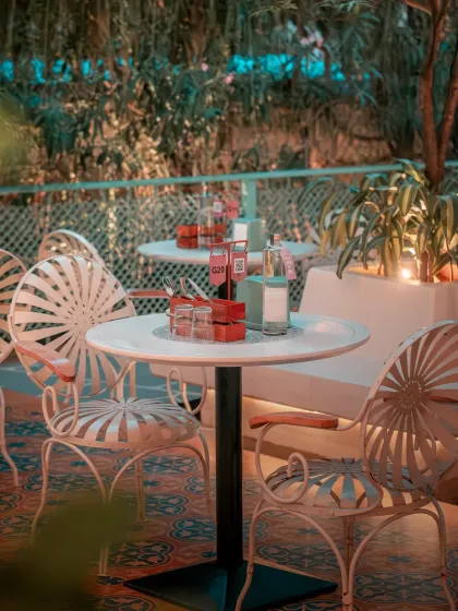 As night falls, my patio transforms into an enchanting escape. The soft glow of lights and the gentle evening breeze create a magical setting for a romantic dinner or a quiet drink under the stars.