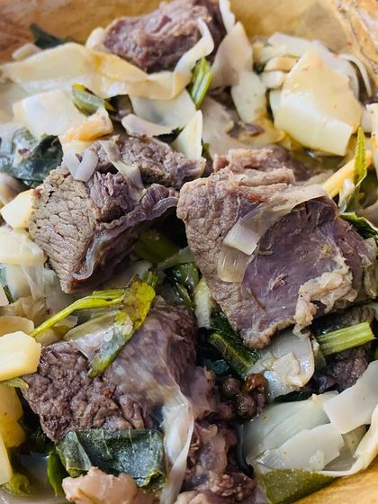 The simple, clean flavors of this beef dish are what make it so special.