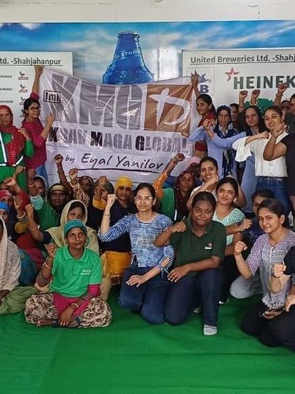 Another successful workshop for the female employees of a global alcohol beverage company. We focus on building a supportive environment where participants can learn and practice with confidence.