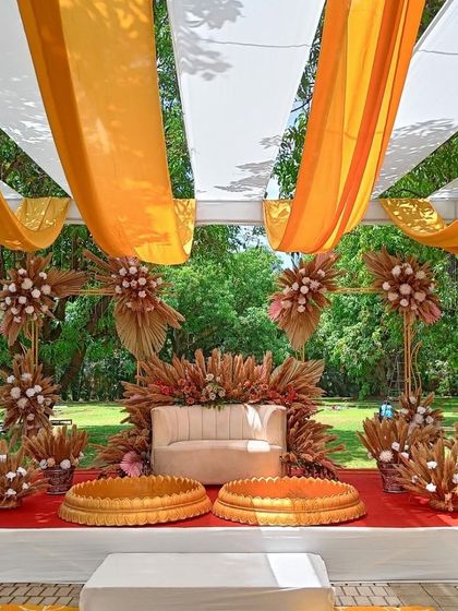 Nirvana Event and Decor - Wedding Planning & Thematic Decoration Vibrant Haldi & Mehendi Ceremonies photo 23