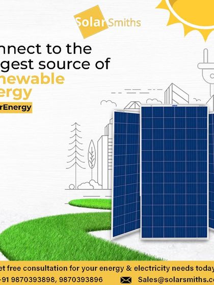 Connect to the biggest source of renewable energy. I make it easy to tap into the power of the sun.