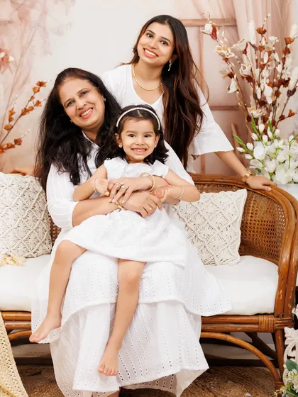 There's nothing like the bond between three generations of women. Capturing portraits with grandparents, mothers, and children is one of my greatest joys. This Mother's Day session was filled with so much love and warmth.