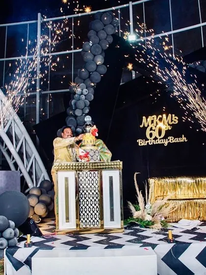 Cold pyro jets are perfect for highlighting key moments like a cake cutting. They add drama and excitement, making the moment feel grand and celebratory, without any smoke or heat.