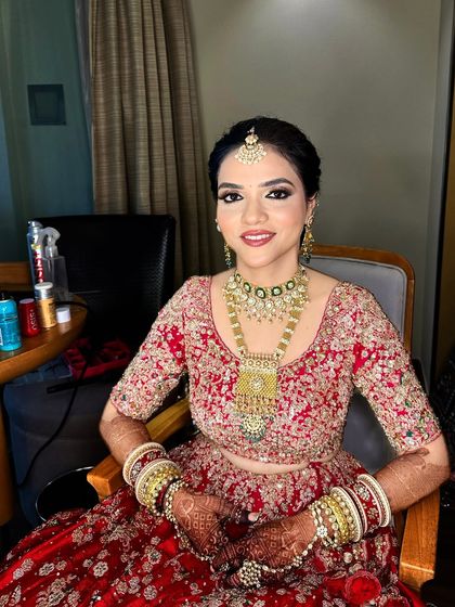 Classic Red & Maroon Bridal Looks photo 27