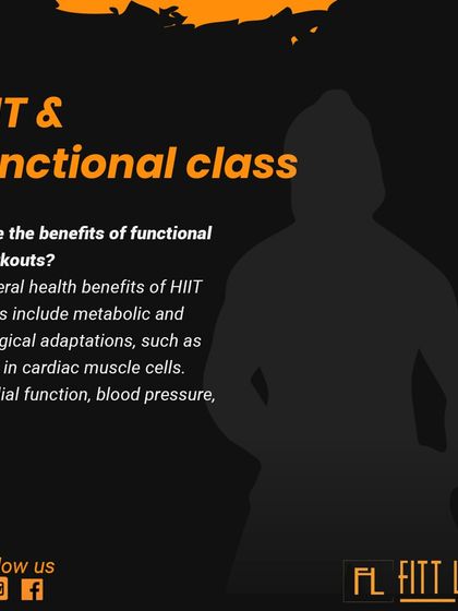 An informational graphic explaining the metabolic and physiological benefits of our functional HIIT workout programs.