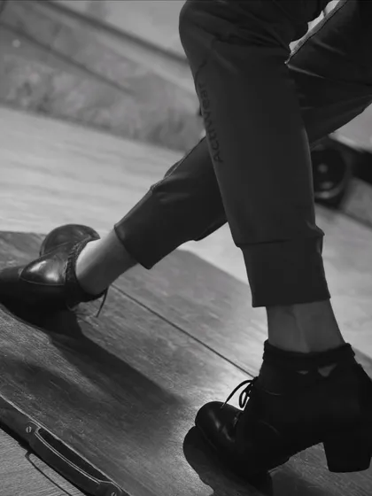 A series of artistic shots focusing on the essential tools of my craft: the Flamenco shoes. Each pose highlights the form, function, and character of the 'zapatos' that create the music.
