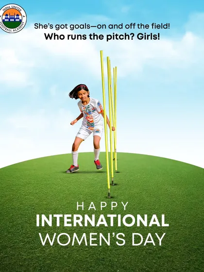 Who runs the pitch? Girls! We are committed to developing talent in both boys and girls, creating an inclusive and empowering environment for all young athletes to thrive.