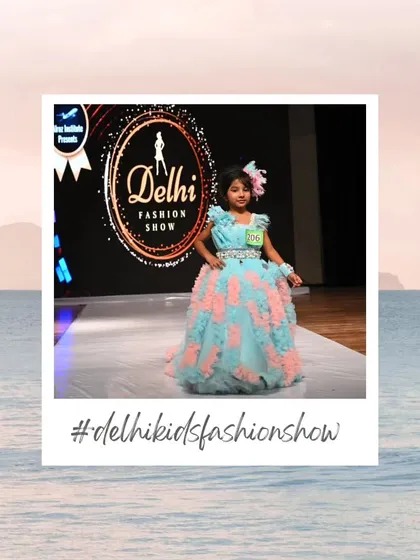 This colorful and playful ruffled dress in blue and pink is all about fun and personality. I believe fashion for kids should be expressive and joyful.