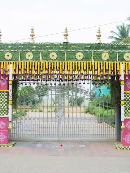 Nalesa by Geethanjali Santosh - Wedding Planning & Decoration Vibrant Haldi & Mehendi Functions photo 10