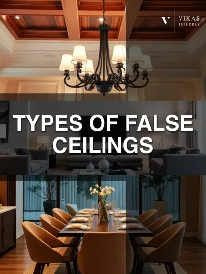 False ceilings can completely transform a room. This series explores different types of false ceilings that we use to elevate the visual appeal of a space.