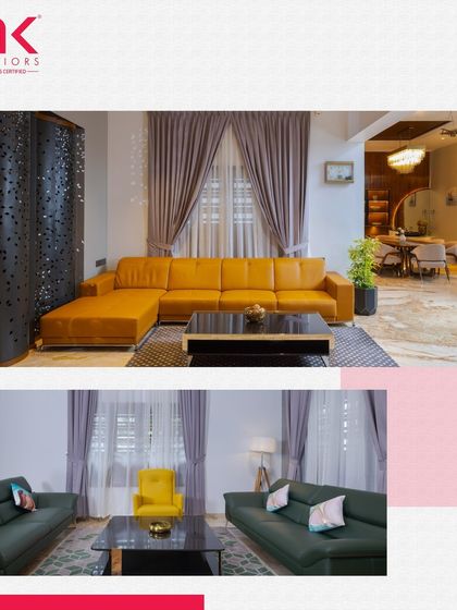 RAK Interiors - Home Renovation Services Elegant Living & Dining Spaces photo 30