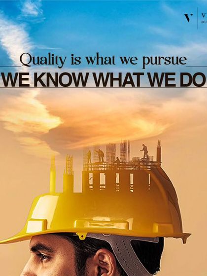 Quality is what we pursue, because we know what we do. Our expertise and commitment are reflected in every project we undertake.
