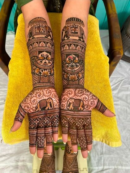 Vijay Singh - Bridal Mehndi Traditional Rajasthani & Jaipuri Motifs photo 20