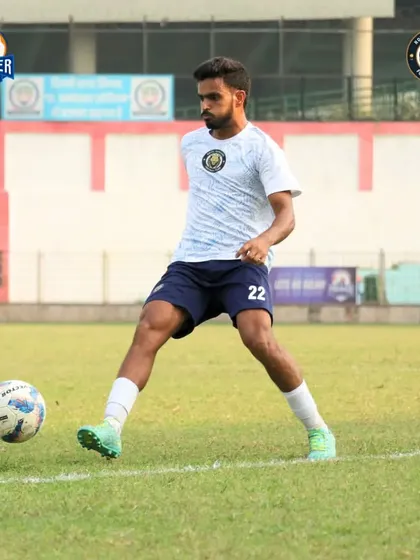 A player in control, showing the strong technical foundation of our squad.