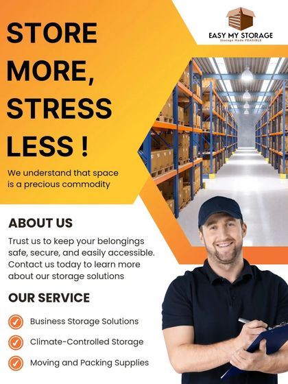 Store more, stress less. We understand that space is a precious commodity. Our business storage solutions and climate-controlled units are designed to keep your belongings safe, secure, and easily accessible.