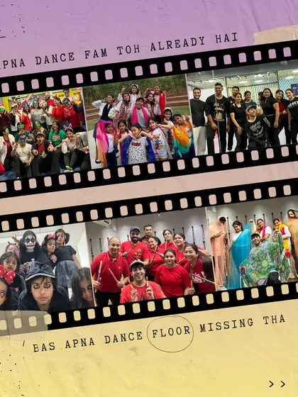 Some big news for my dance fam. We're opening our very own dance studio, WhatThumka. This collage is a tribute to all the memories we've made so far, and a toast to the new dance floor we'll soon call our own.