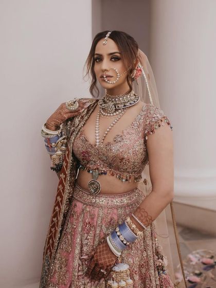 Ankit Malik - Bridal Makeup and Hair Styling Ethereal Pinks & Pastels photo 9