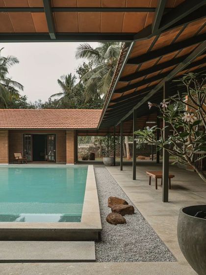 Studio 4A - Residential Architecture & Design Villa Maati: An Earthy Farmhouse Retreat photo 3