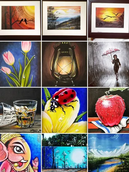A look back at some of the different paintings I created when I started focusing more on this craft in 2019. You can see a variety of my work here, from landscapes and still life to nature paintings.