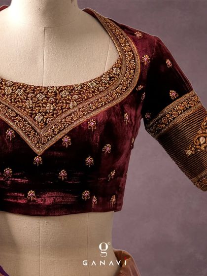 Ganavi Couture - Custom Indian Bridal & Occasion Wear The Kanjeevaram Bride photo 10