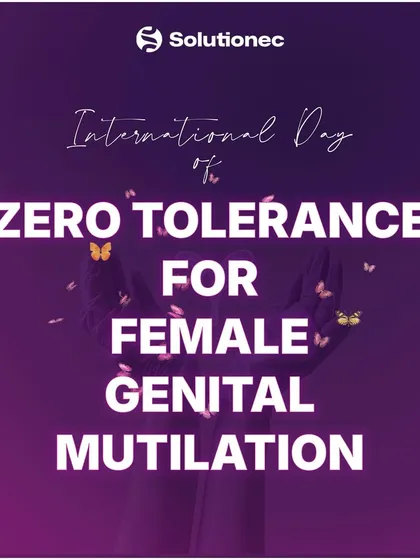We observe the International Day of Zero Tolerance for Female Genital Mutilation with a solemn promise. We are committed to rewriting the narrative and creating a world where every girl is empowered to soar, free from this harmful practice.