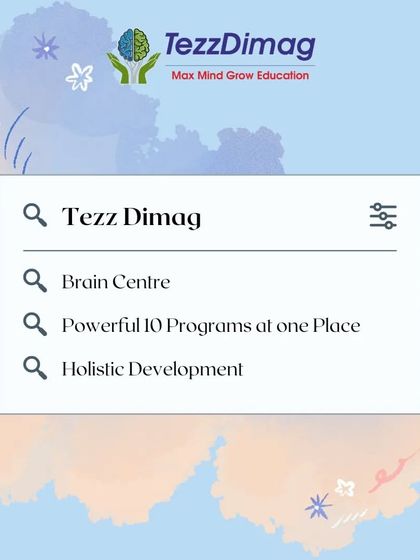 Searching for a holistic brain development center? Tezz Dimag offers 10 powerful programs in one place.