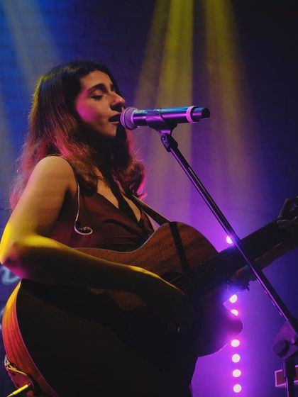 A close-up shot from my Mumbai show, lost in the melody. These are the moments I feel most myself.