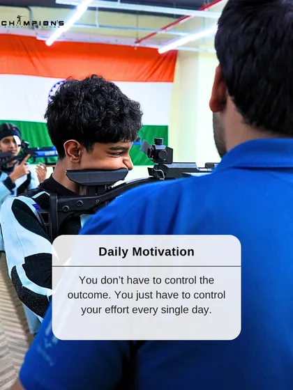 We believe that shooting is as much a mental sport as it is physical. Daily motivation and controlling your effort are key principles we instill in our shooters to build a true champion's mindset.