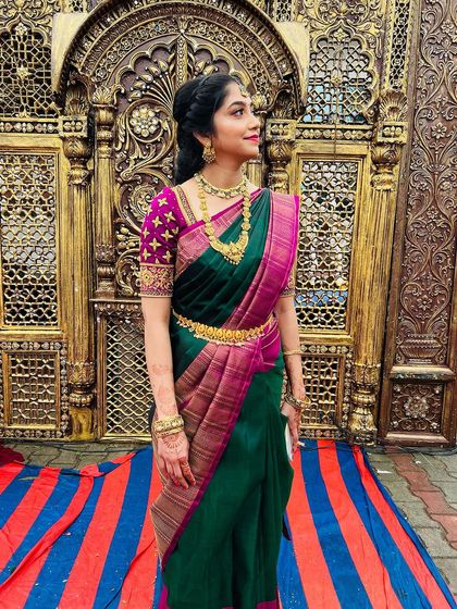 A final, stunning portrait of Nagambika, looking every bit the part for her brother's wedding.