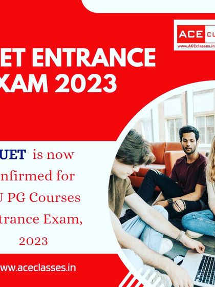 Confirmation that the DUET entrance exam for 2023 will be conducted through CUET for all DU PG Courses.