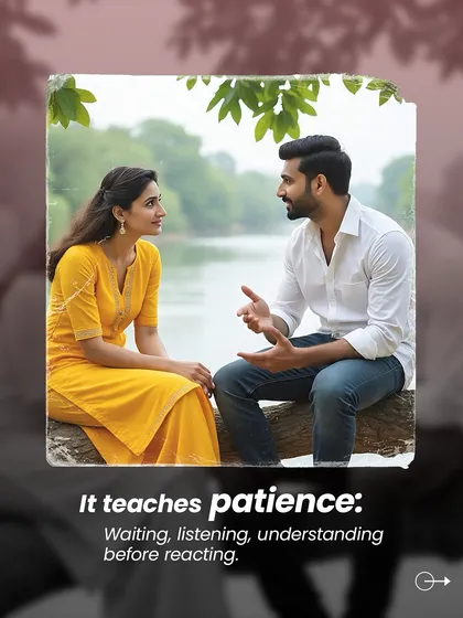 Patience is a cornerstone of a healthy marriage. It's the practice of waiting, truly listening to your partner, and seeking to understand their point of view before you react.