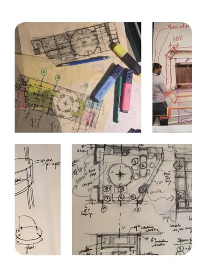 Every project begins with thinking on paper. These beautifully chaotic scribbles are where we explore scale, proportion, and spatial intent. For us, sketching is the most direct and honest route to clarity, capturing the soul of an idea before it becomes a structure.