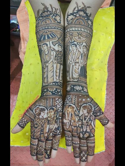 Shaik Tabassum - Destination Wedding Mehendi Storytelling Mehendi: Your Love Story on Your Hands photo 28