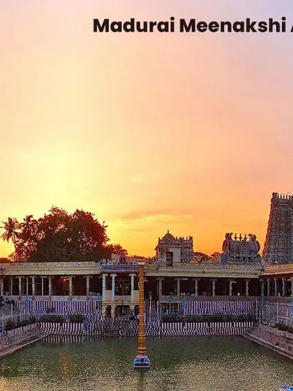 The Madurai Meenakshi Amman Temple is a masterpiece of Dravidian architecture. Its towering gopurams and intricate carvings tell stories of devotion, making it a center of art and spirituality.