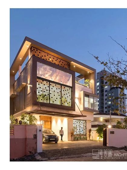 VM Architects - Residential Architecture & Interior Design Modern Kerala Exteriors photo 33